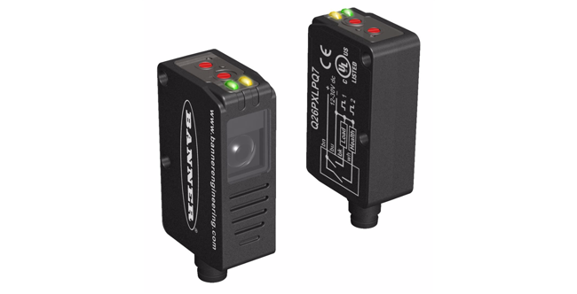 Banner Engineering Clear Object Sensor, Q26 Series